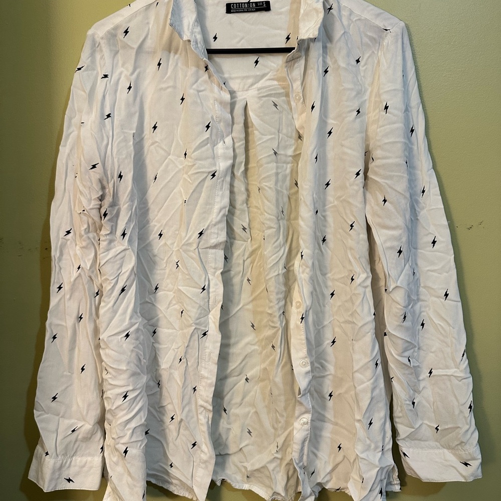 Blouse long sleeve with lighting